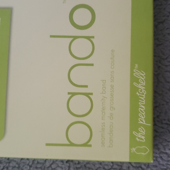 Love Your Bump Seamless Maternity Band Comfy Pregnancy White M L The Peanutshell - Picture 9 of 10